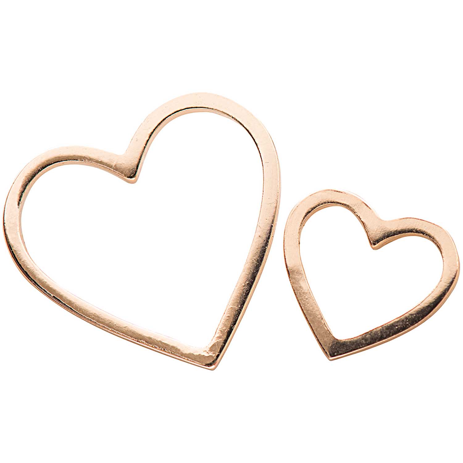 Hanger  Bedeltje Hartjes Goud