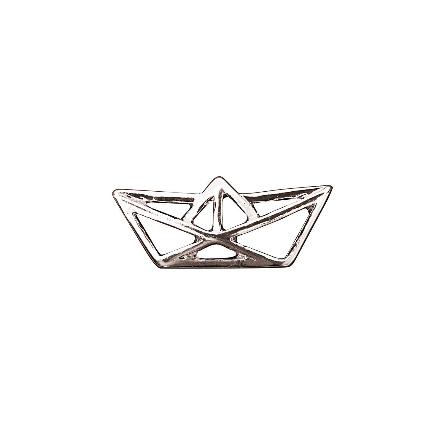 ORIGAMI HANGER BOOT ZILVER