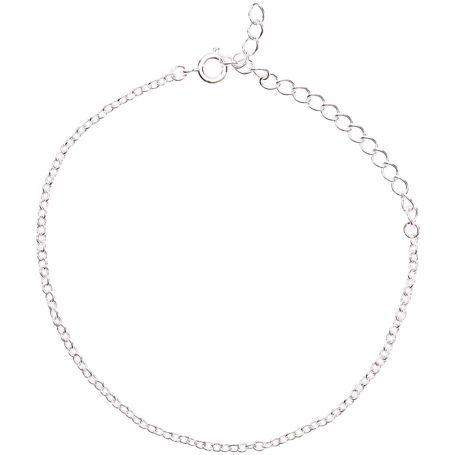 ARMBAND FIJN, ZILVER