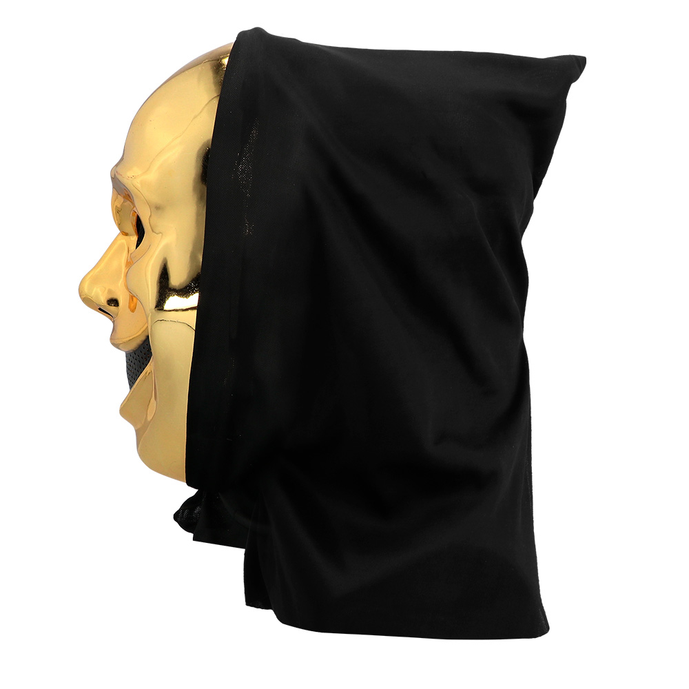 Gezichtsmasker Crazy killer met kap - Afbeelding 3