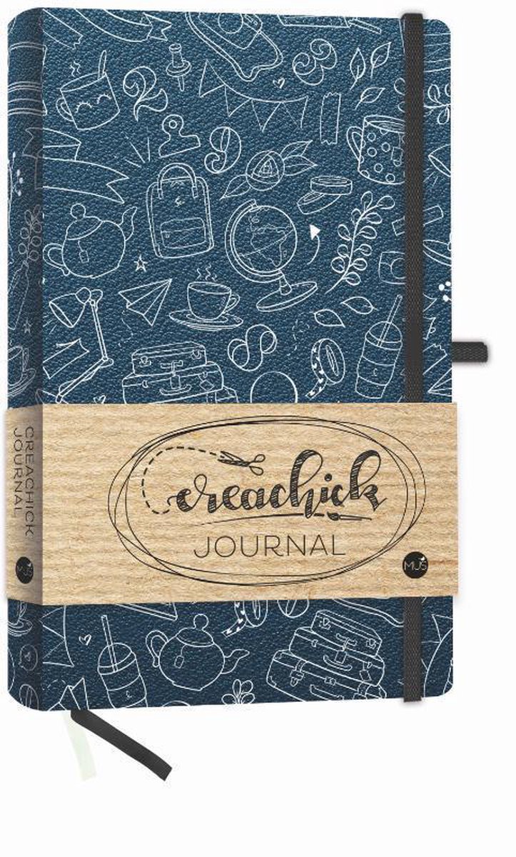 Creachick Journal Petrol Blauw