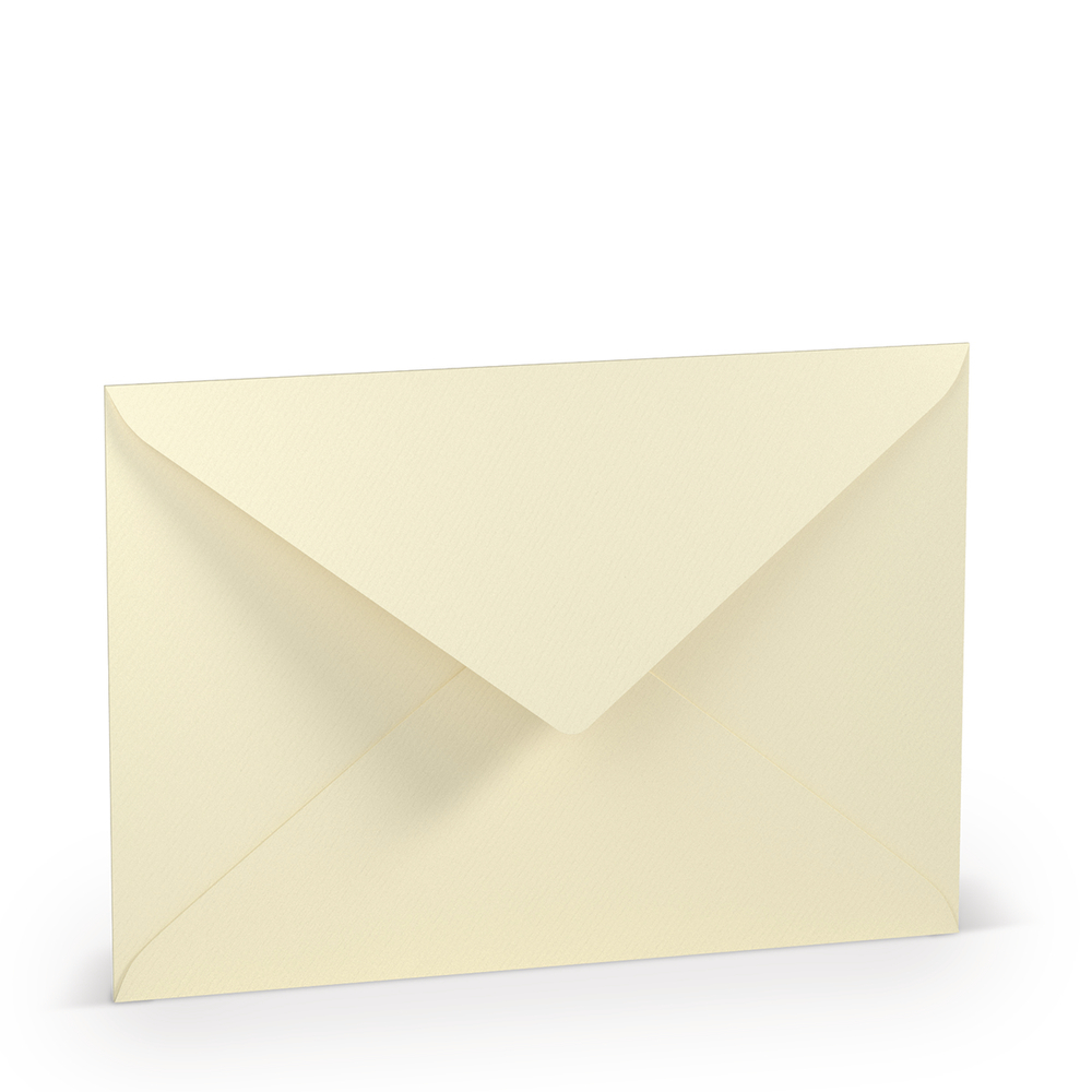 Paperado Enveloppen C5, Ivoor, 157x225mm, 100g/m2 5st.