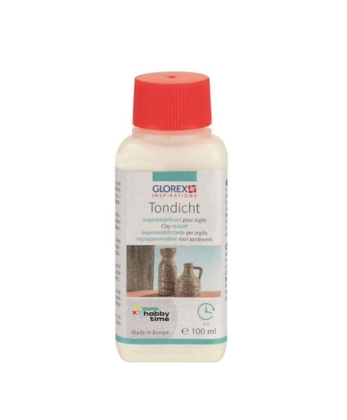 Glorex Tondicht 100 ml – Waterdichte Klei Sealer voor Keramiek en Boetseerklei
