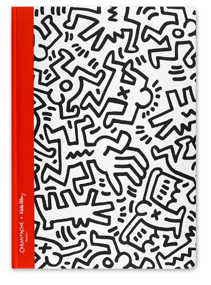 Caran d'Ache Genève A5 Dotted Notitieboek Keith Haring Speciale Editie