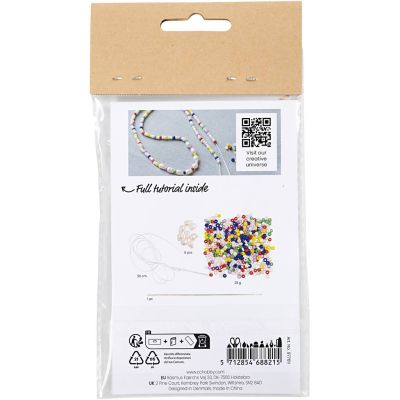 Mini Hobbyset Sieraden, Zoetwaterparel halskettingen, 1 doos - Afbeelding 2