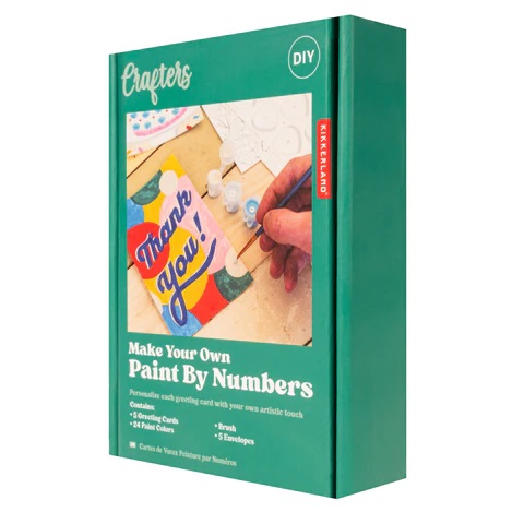 Crafter PaintByNumber Wenskaarten + Enveloppen 
