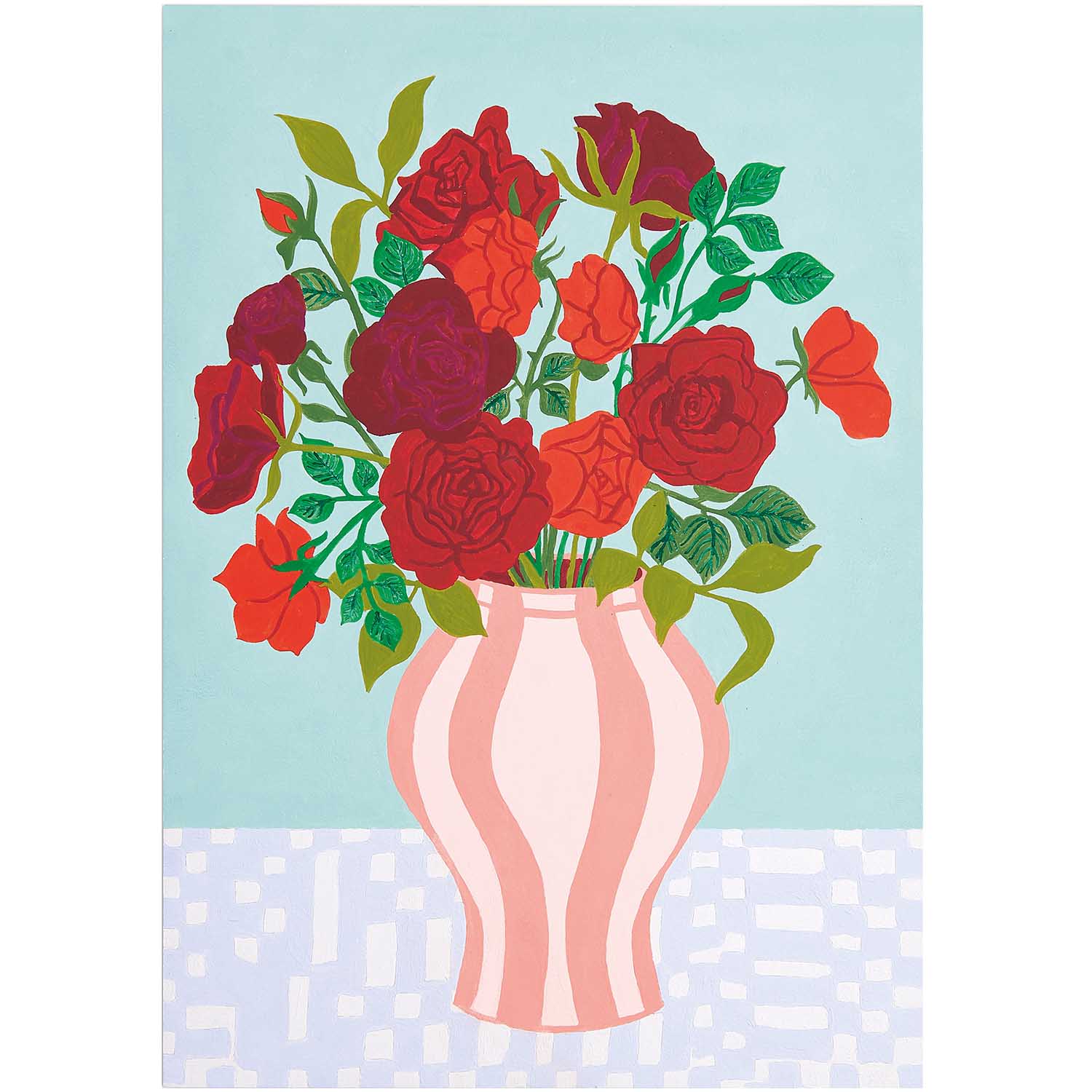 Rico Schilderen Op Nummer Rode Rozen 26 x 37cm - Afbeelding 3