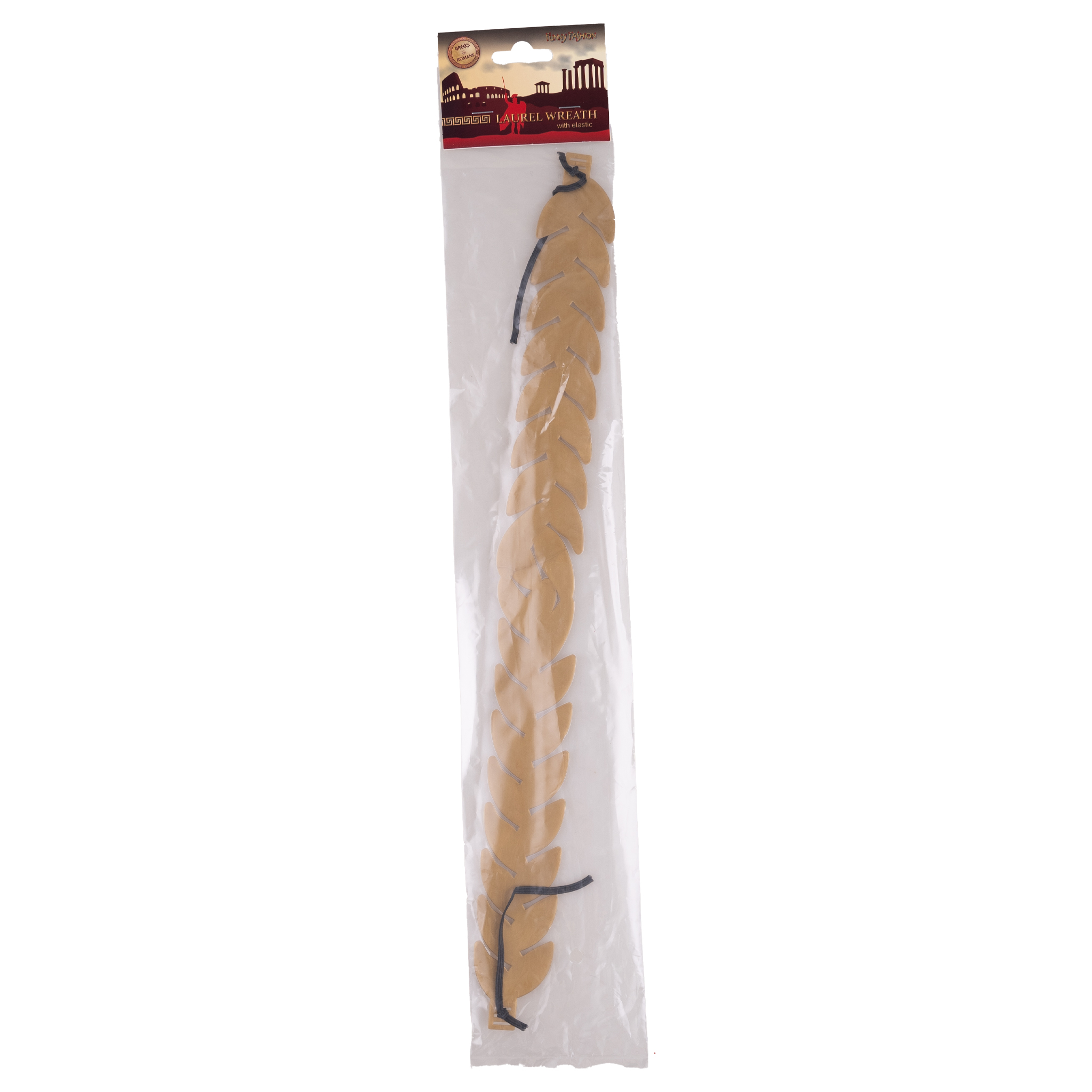 Lauwerkrans Plastic Met Elastiek - Afbeelding 2