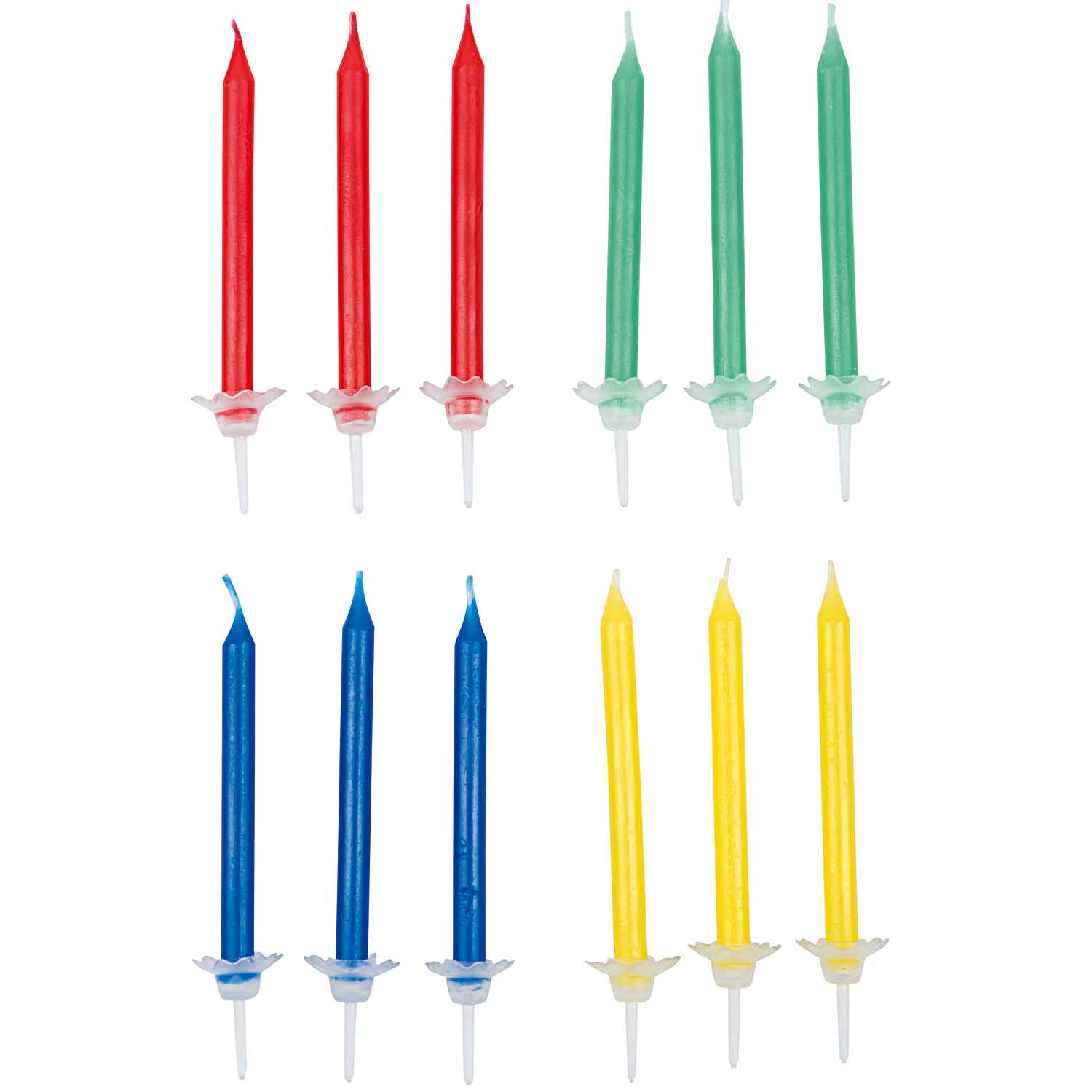 Set Verjaardagskaarsjes Basis - Afbeelding 2