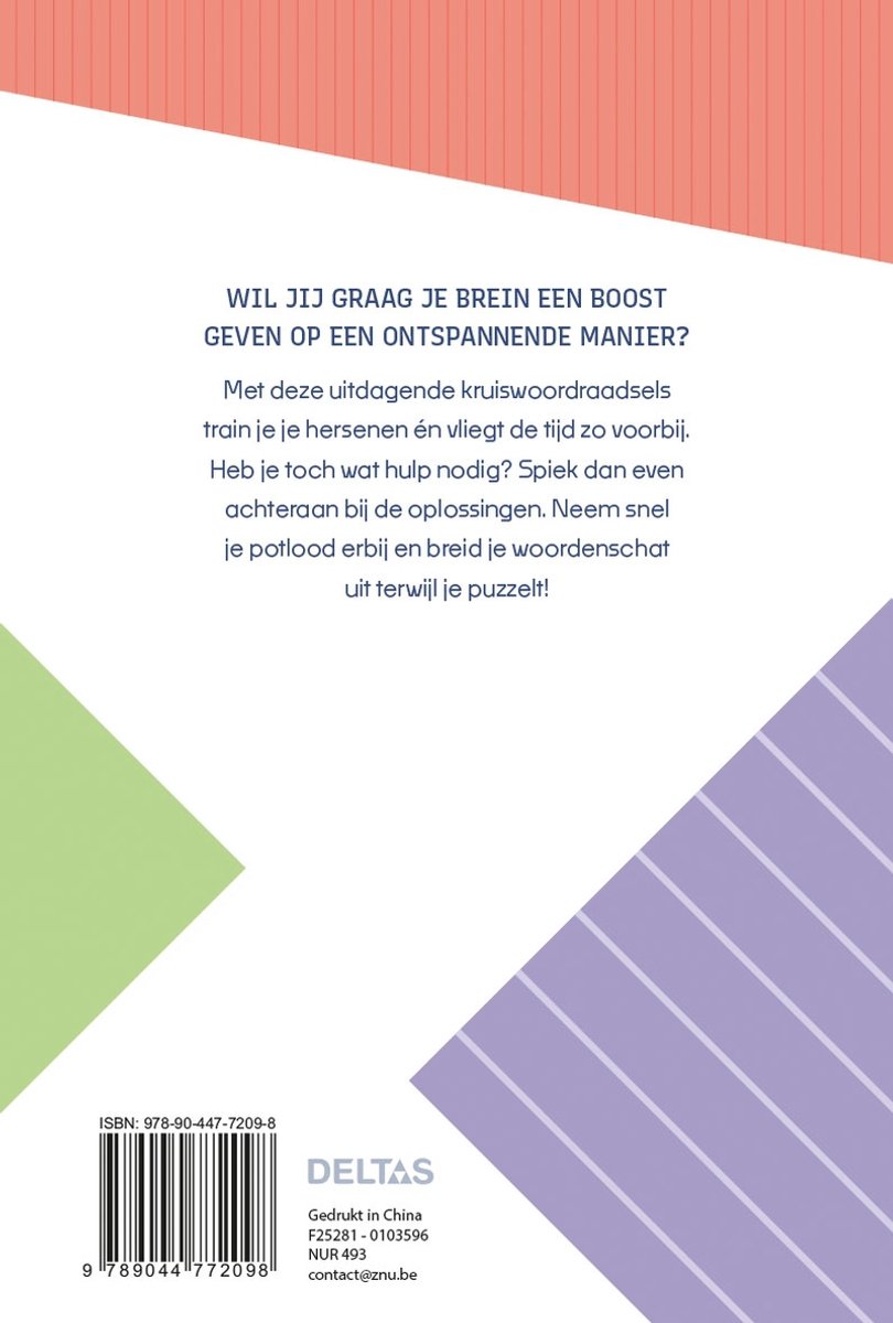 Kruiswoord Raadsels - Brain Boosters - Afbeelding 1