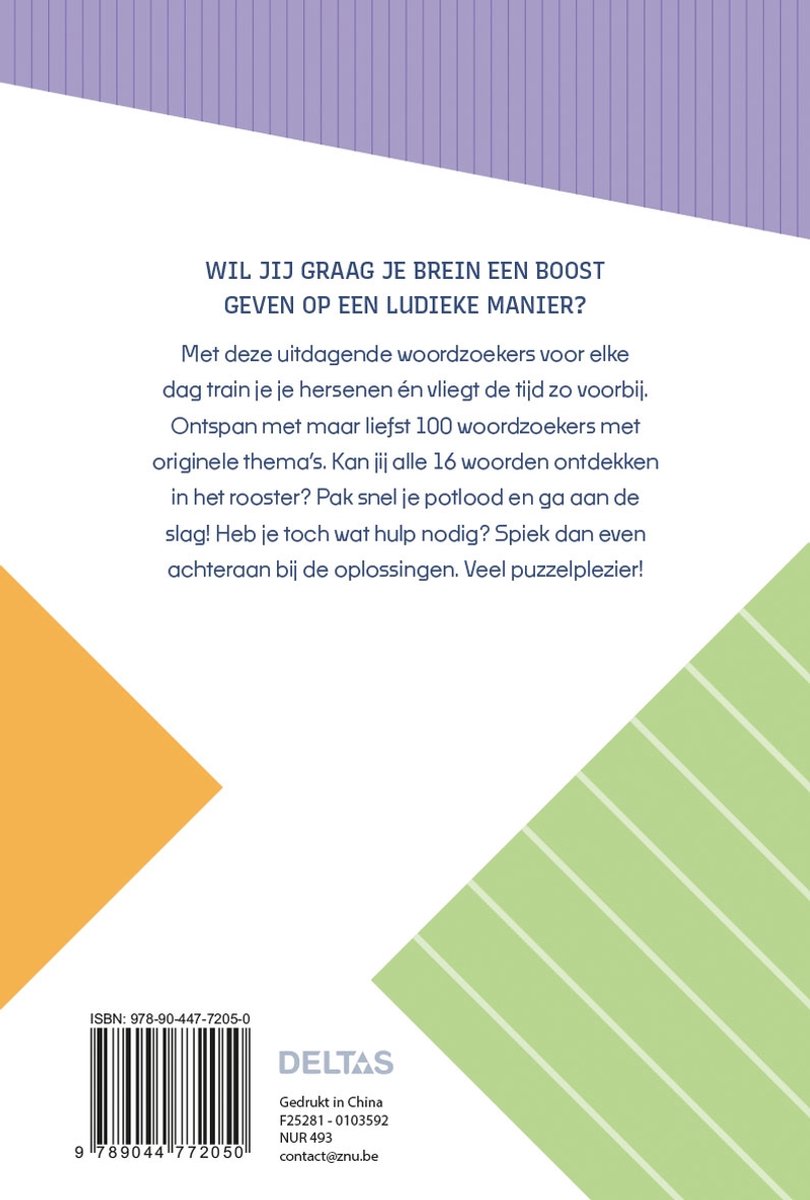 Woord Zoekers Voor Elke Dag - Brain Boosters - Afbeelding 1
