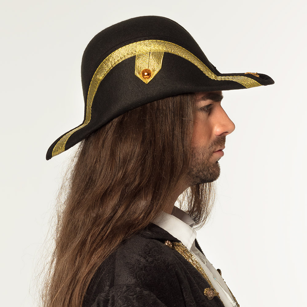 Hoed Admiraal Bicorne - Afbeelding 2