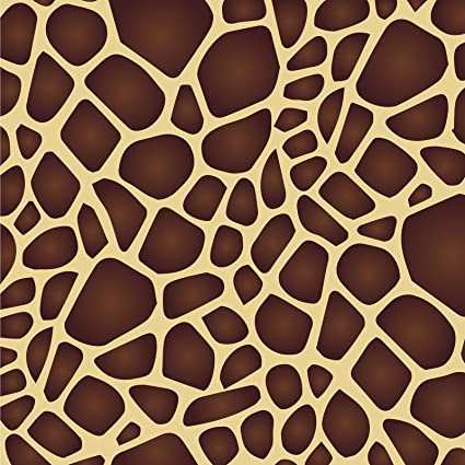 Décopatch Papier 3 Vellen Giraffe Print 30x40cm - Afbeelding 1