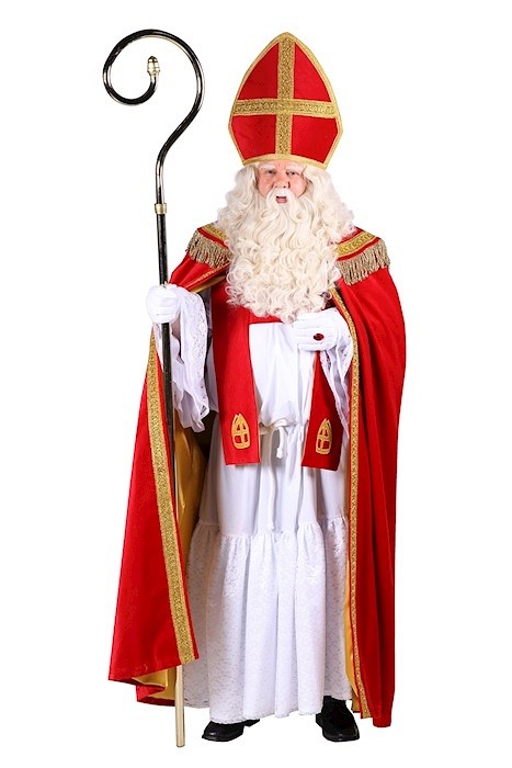 Sinterklaas Kostuum fluweel (Standaard)