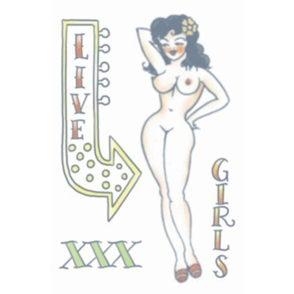 PIN UP TATTOOS - 1950's Pin Up