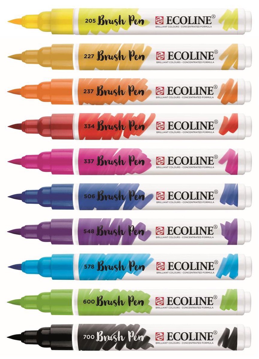 Ecoline Brush Pen - Keuze uit 60 kleuren