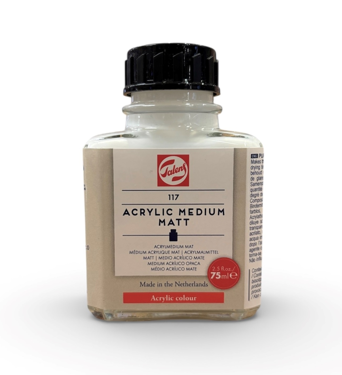 Amsterdam Acrylmedium Mat 117 Fles 75 ml