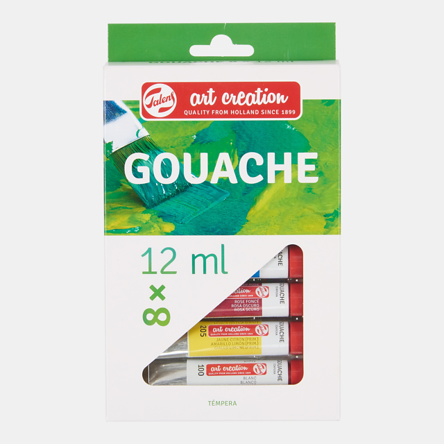 Talens Art Creation Gouache Set 8 x 12 ml