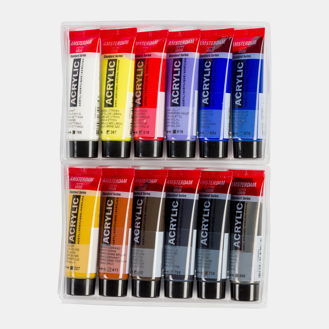 Amsterdam Standard Series Acrylics Stedelijk Landschap Set 12 × 20 ml  - Afbeelding 2