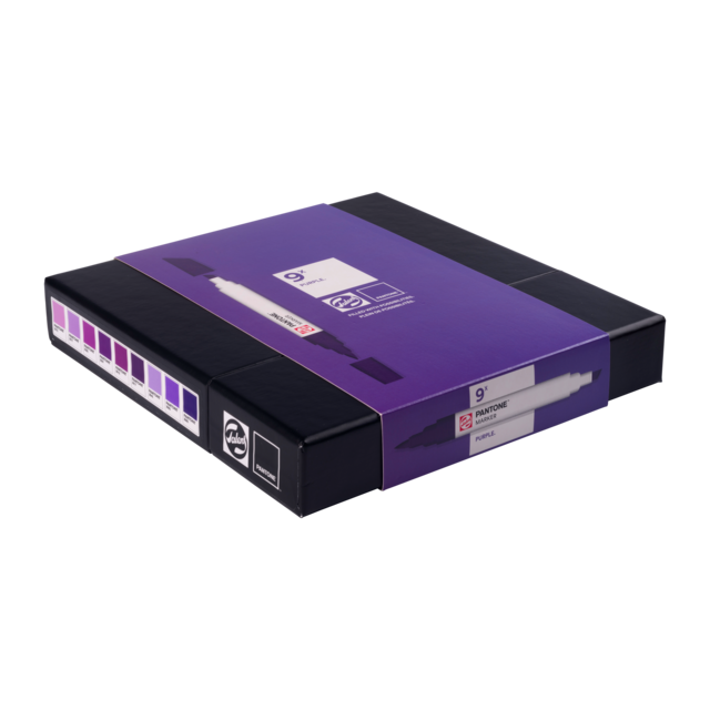 Talens | Pantone marker set x9 Purple