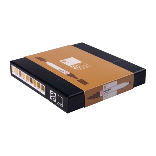 Talens | Pantone marker set x9 Brown