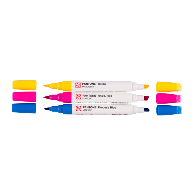 Talens Pantone Marker primary 3 set - Afbeelding 2