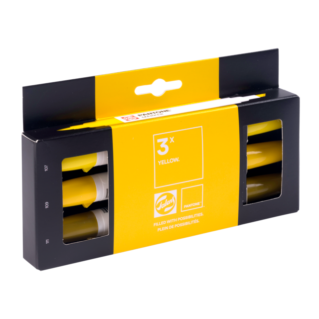 Talens Pantone Marker yellow 3 set