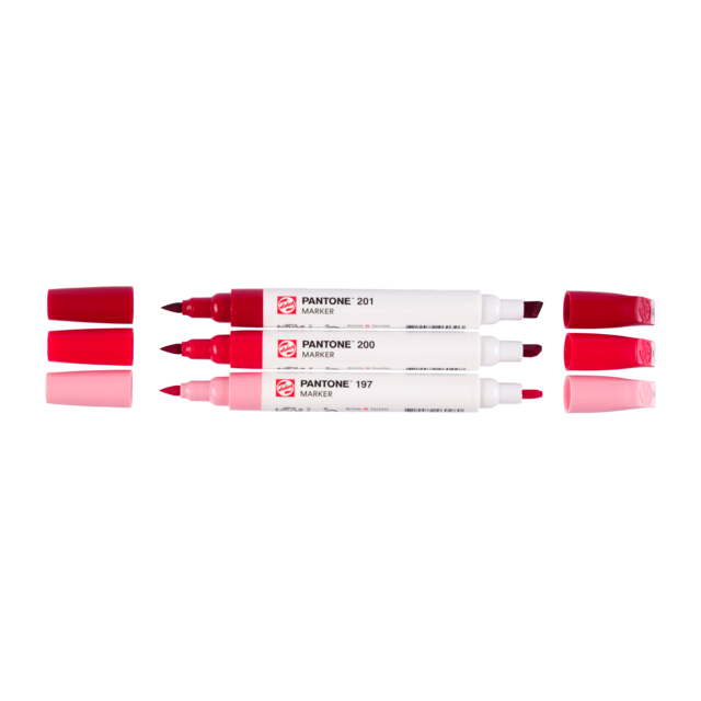 Talens Pantone Marker red 3 set - Afbeelding 2