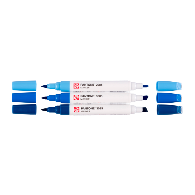 Talens Pantone Marker blue 3 set - Afbeelding 2