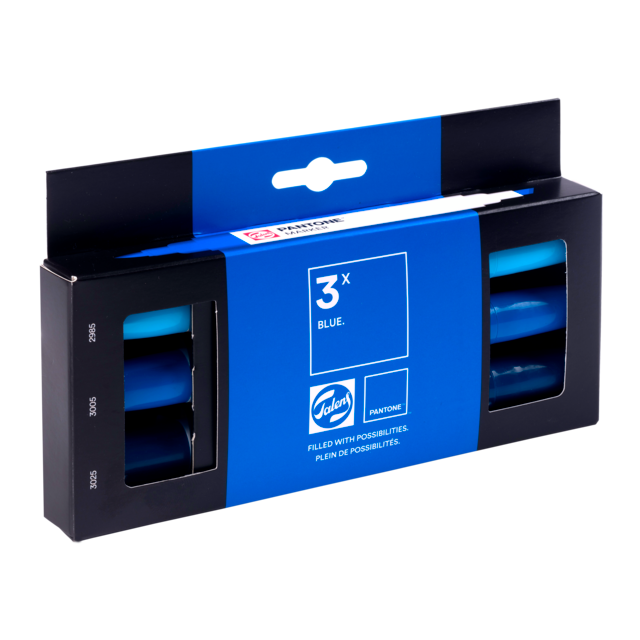 Talens Pantone Marker blue 3 set