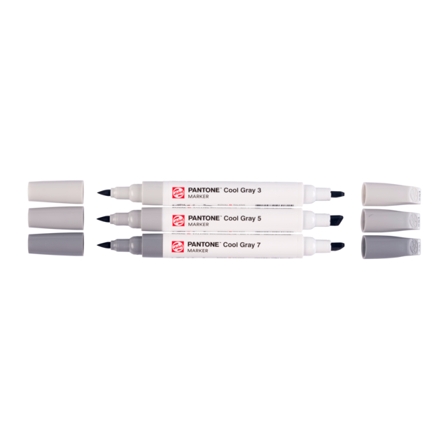 Talens Pantone Marker cool Gray 3 set - Afbeelding 2