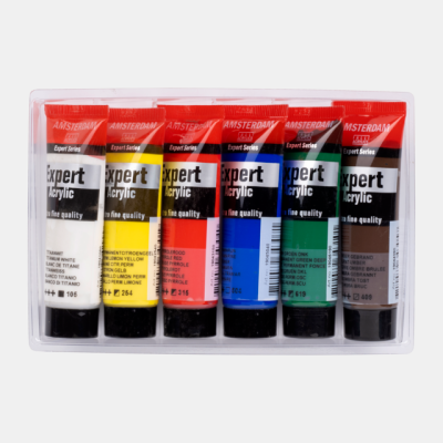 Amsterdam Expert Series Acrylverf Proefset 6 x 20 ml - Afbeelding 1