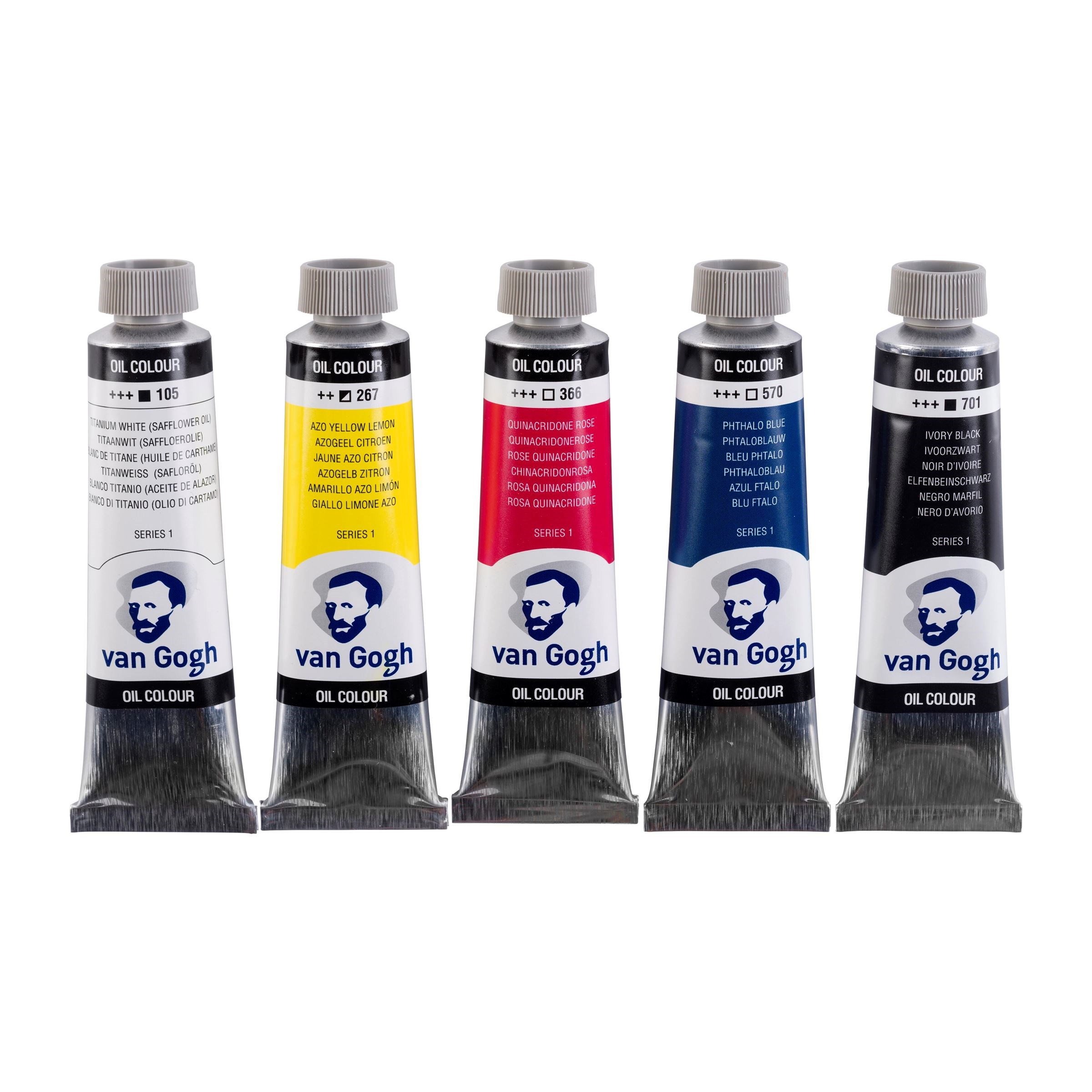 Van Gogh Olieverf primaire mengset | 5 x 40 ml - Afbeelding 2
