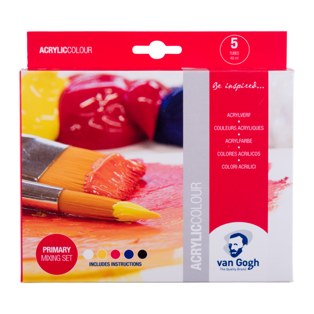 Van Gogh Acrylverf Primary Mixing Set 5x40ml