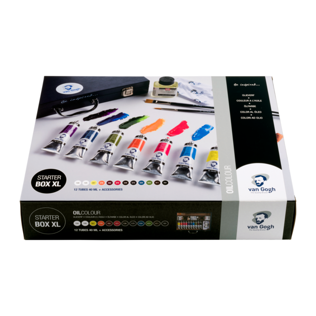 VAN GOGH Olieverf startersbox XL | 12 x 40 ml + accessoires - Afbeelding 2