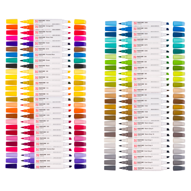 Talens | Pantone marker set 54 stuks. - Afbeelding 2