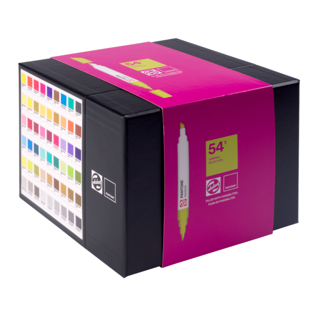 Talens | Pantone marker set 54 stuks.