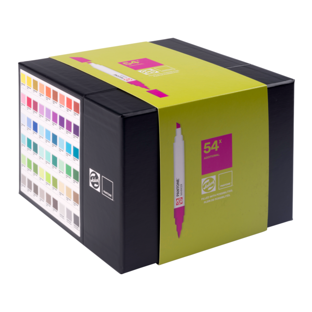 Talens | Pantone marker set 54 stuks Additional