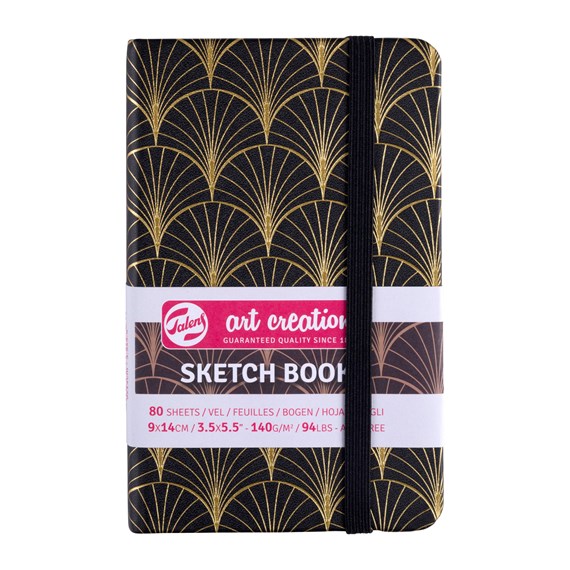 Art Creation Schetsboek Art Deco | 9 x 14 cm, 140 g, 80 vellen