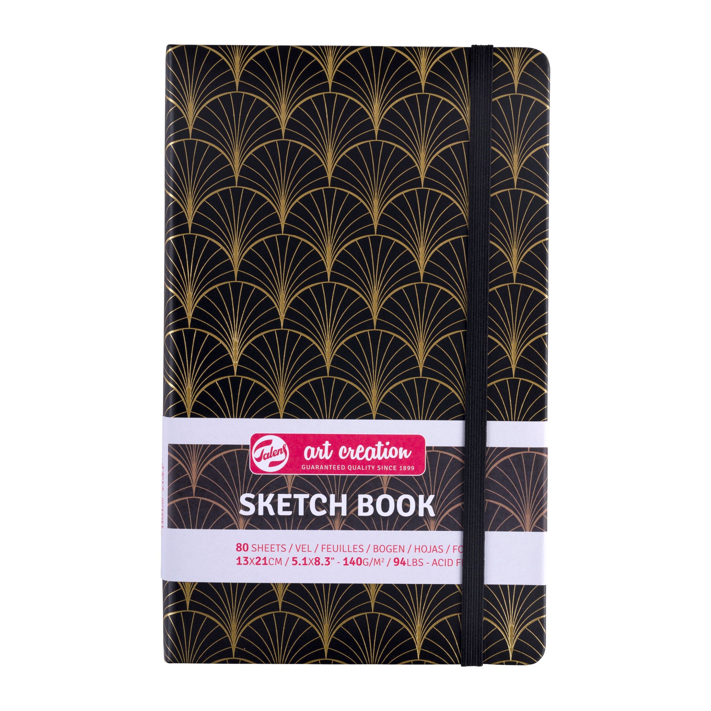 Art Creation Schetsboek Art Deco | 13 x 21 cm, 140 g, 80 vellen