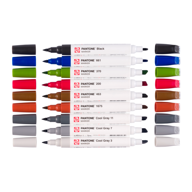 Talens | Pantone marker set x9 City - Afbeelding 2