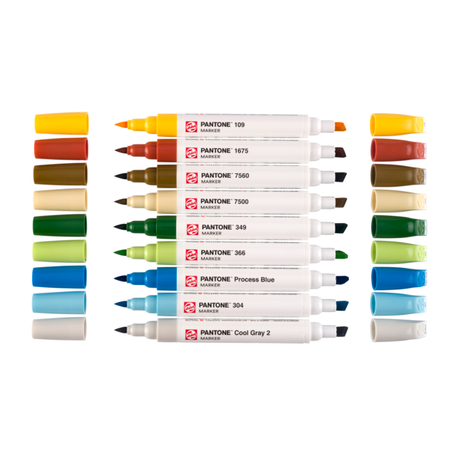 Talens | Pantone marker set x9 Nature - Afbeelding 2