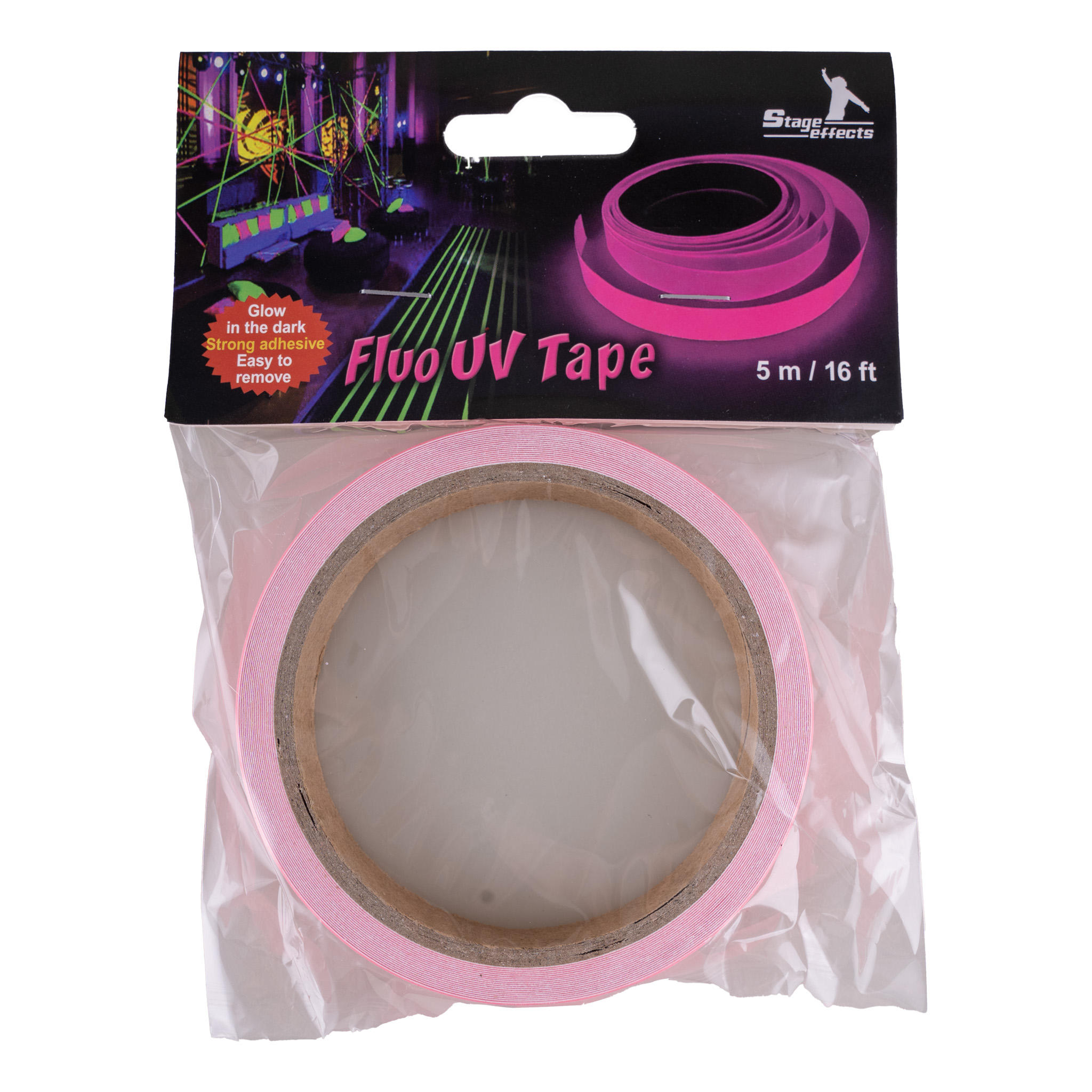 Fluor Tape 5 meter - Keuze Uit 4 Kleuren - Afbeelding 3