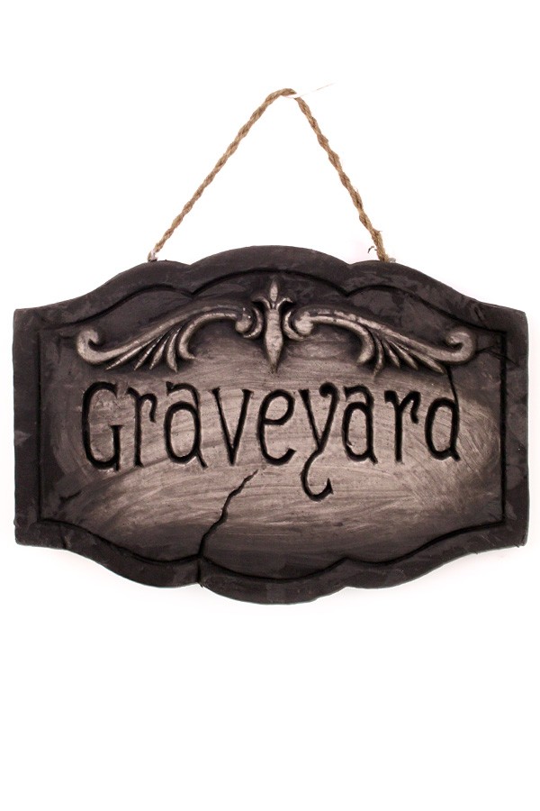 Bord Begraafplaats GRAVEYARD