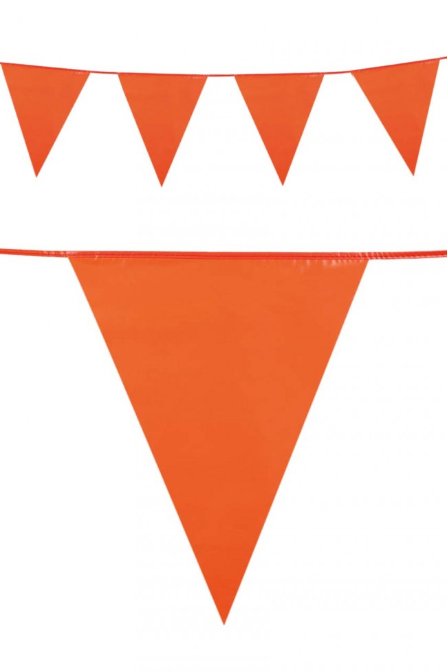 Vlaggenlijn Oranje (16 x 20 cm) 10 meter