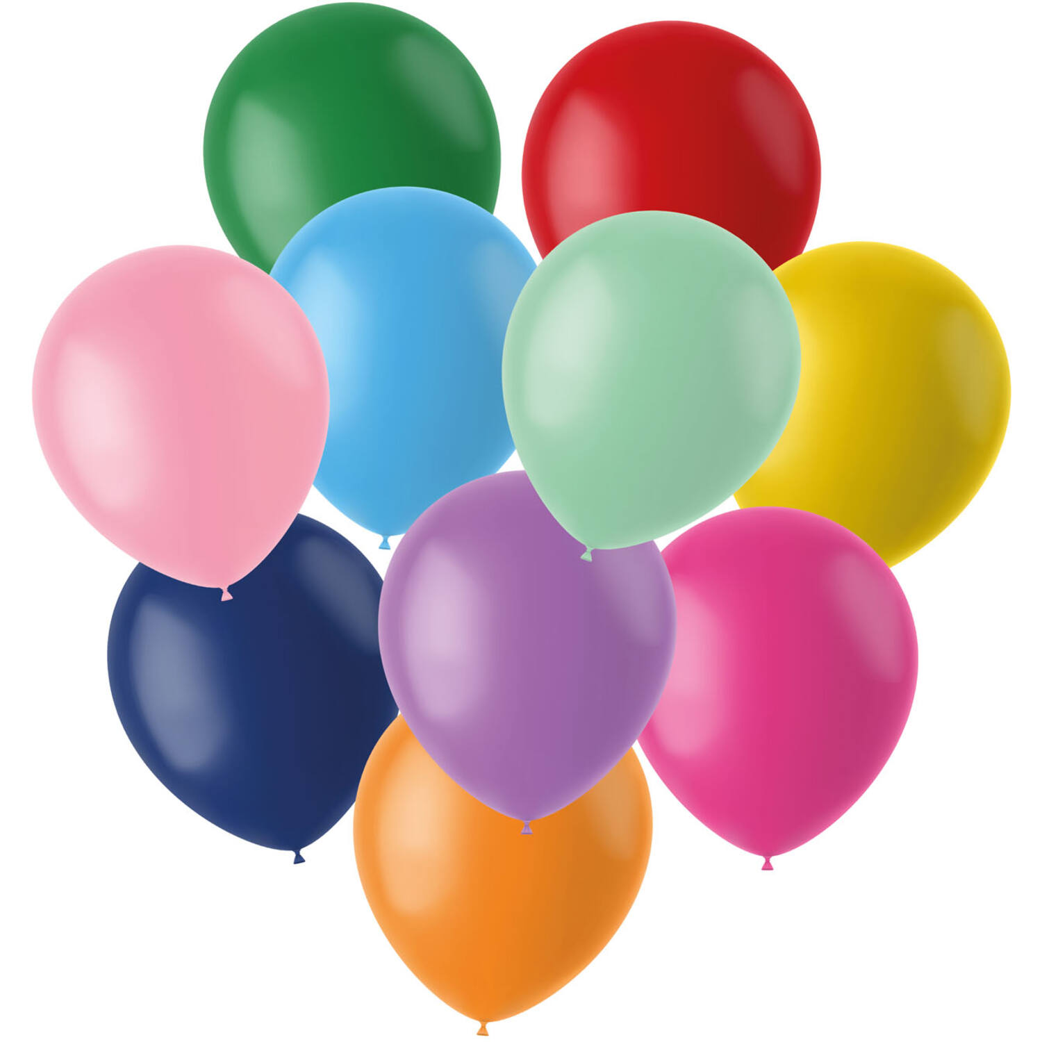 Latexballonnen - Stripetastic - Assorti - 33 cm - 50 stuks