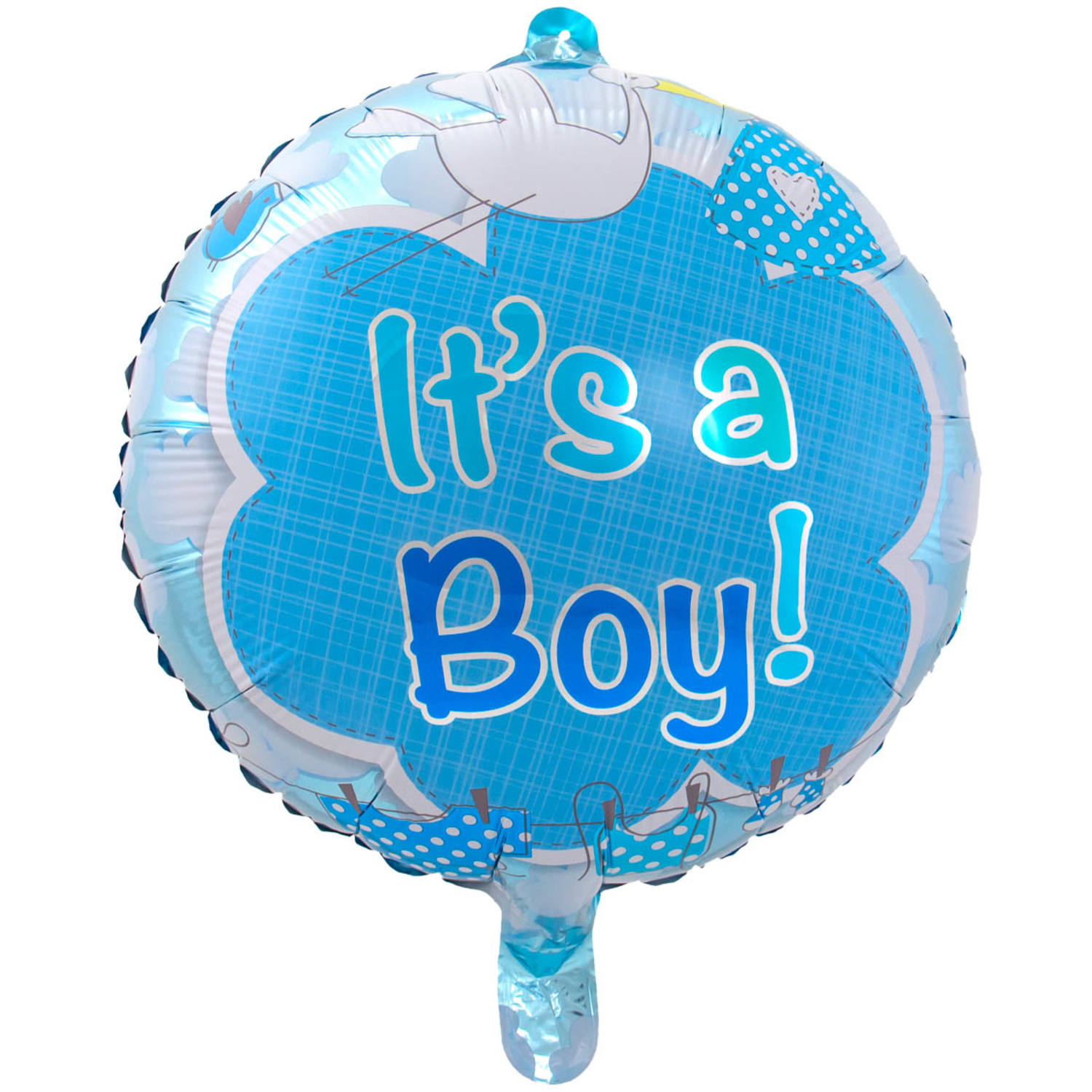 Folie Heliumballon ’It's A Boy’ (Ø45cm)