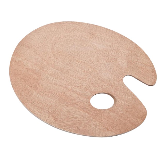 Houten Palet 5mm 24x30 ovaal