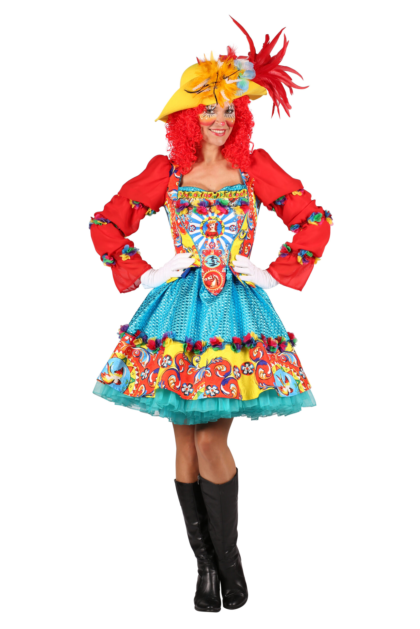 Luxe Clown Dame Trico Maat L