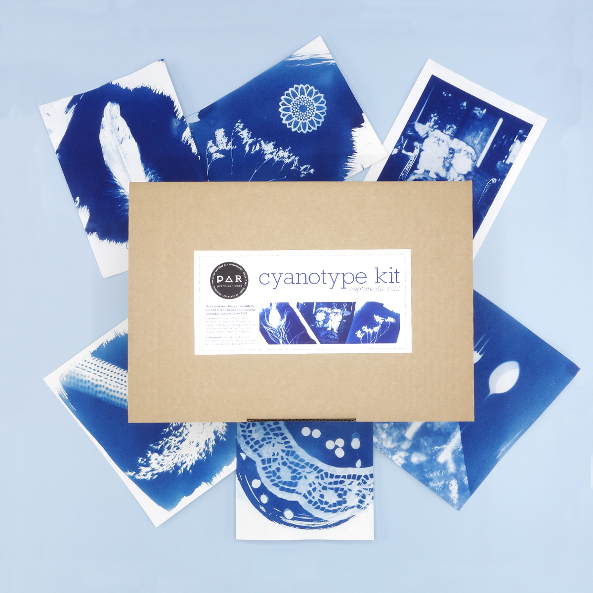 PAR Cyanotype kit - Papier Set